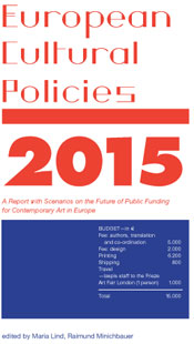 European cultural policies 2015.